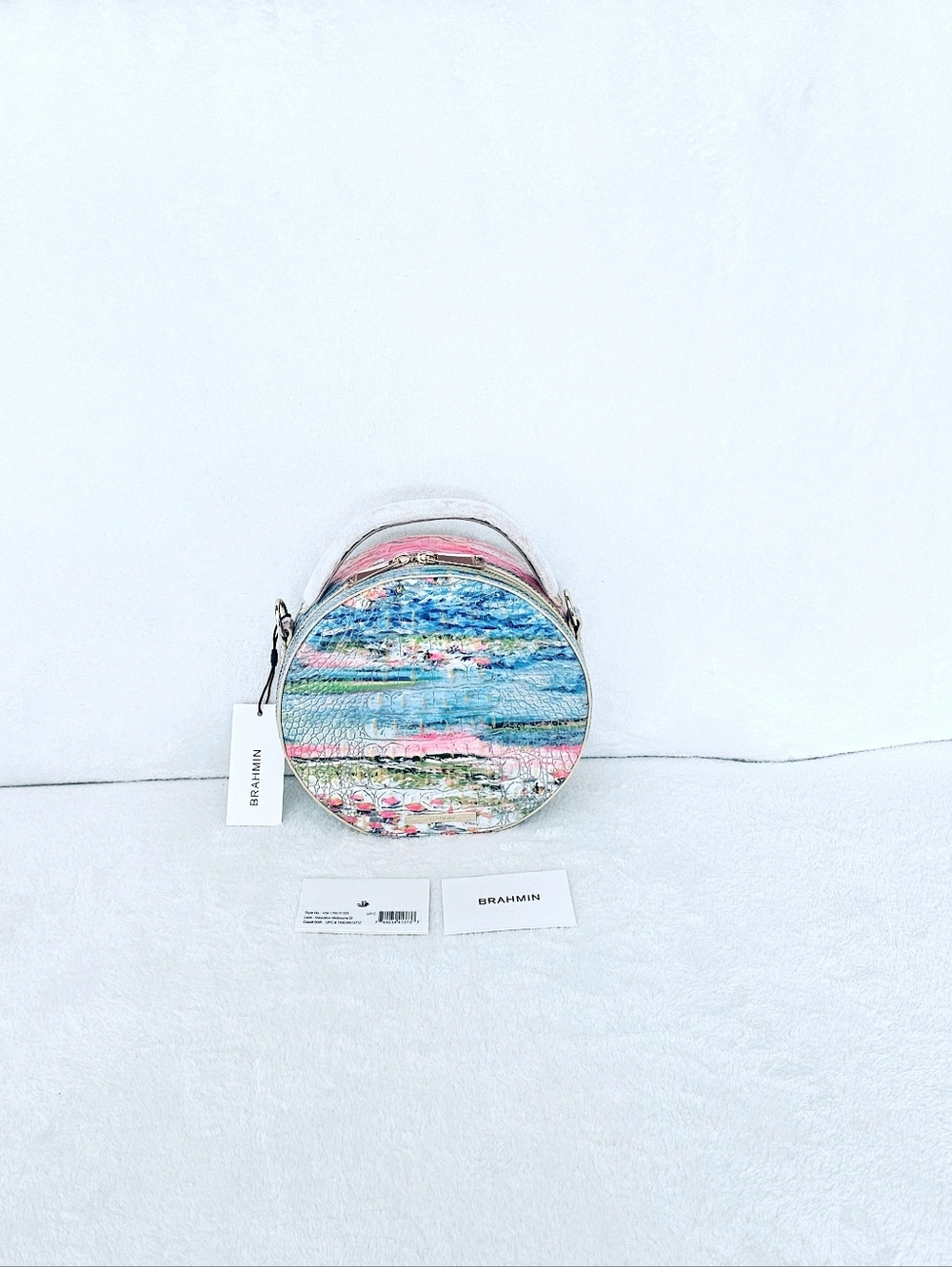 NWT Brahmin STAYCATION Lane W/ TROPIC BLUE Jane Wallet - Picture 2 of 16